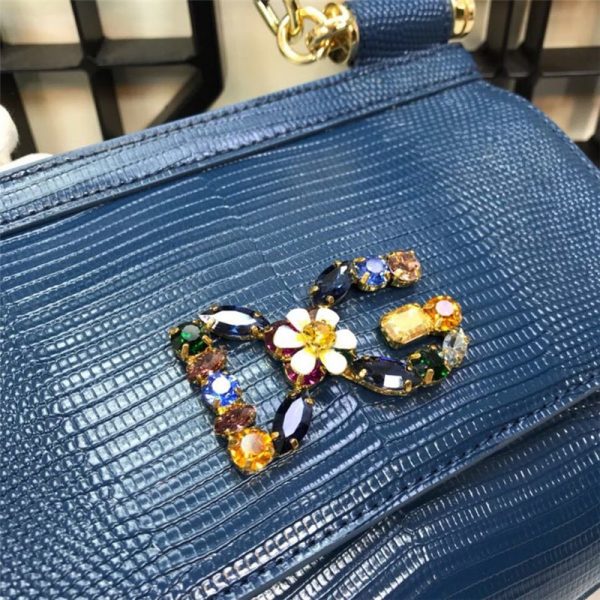 Dolce & Gabbana D&G Bag Sicily Leather Shoulder Bag Lady - Image 3