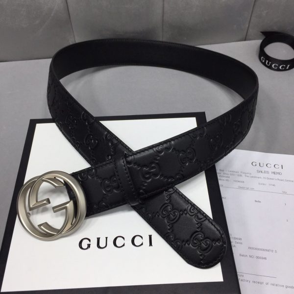gucci belt 40mm Silver - Image 6