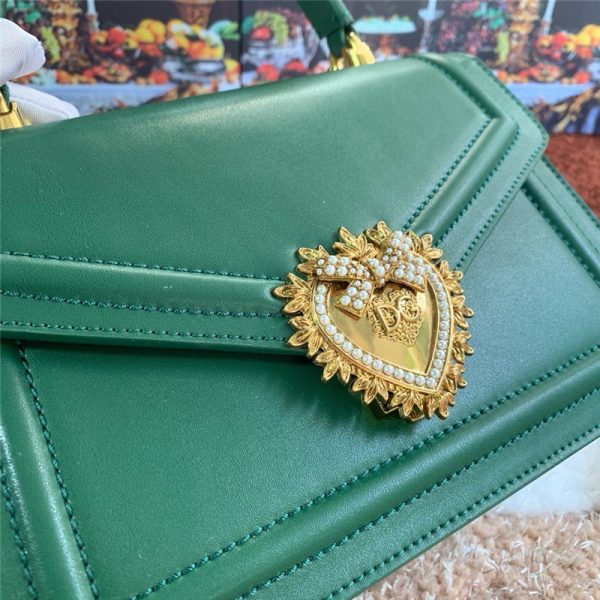 dolce gabbana D&G Medium Devotion Bag green - Image 3
