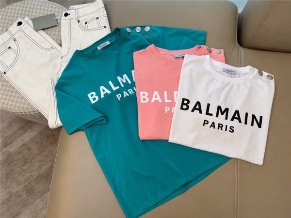 Balmain t shirt women γυναικεια ανδρικα Balmain φουτερ paris Greece Outlet