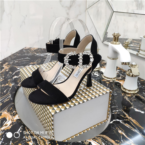 jimmy choo crystal high heel sandals
