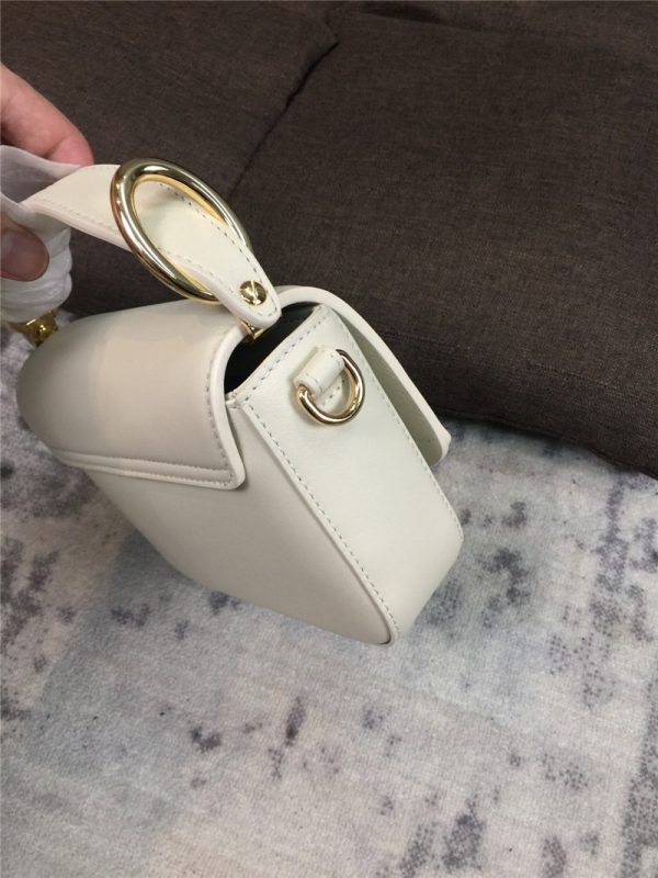 chloe c mini square bag white - Image 4