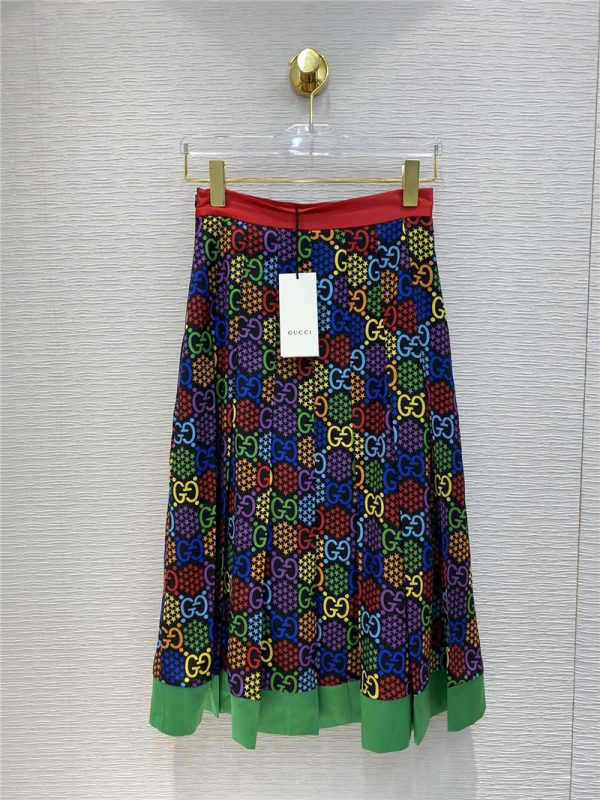 gucci Psychedelic GG skirt