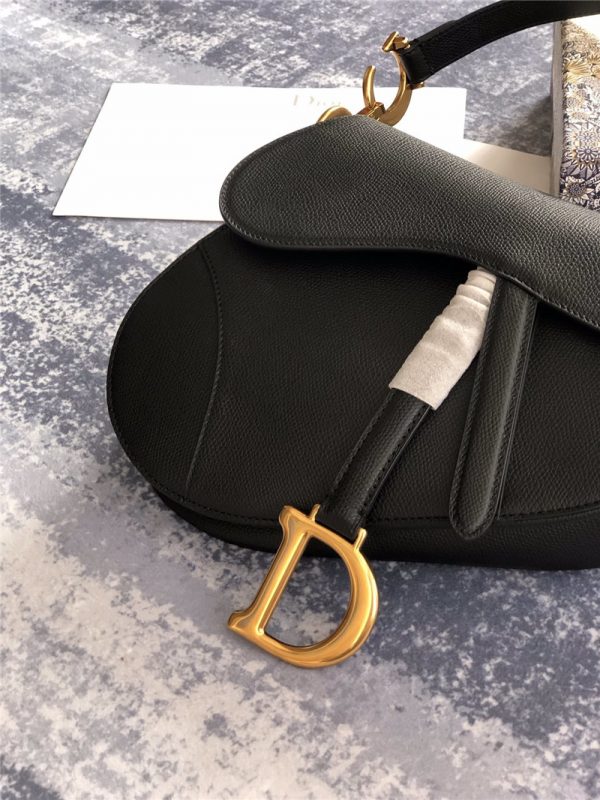 dior saddle bag black - Image 6