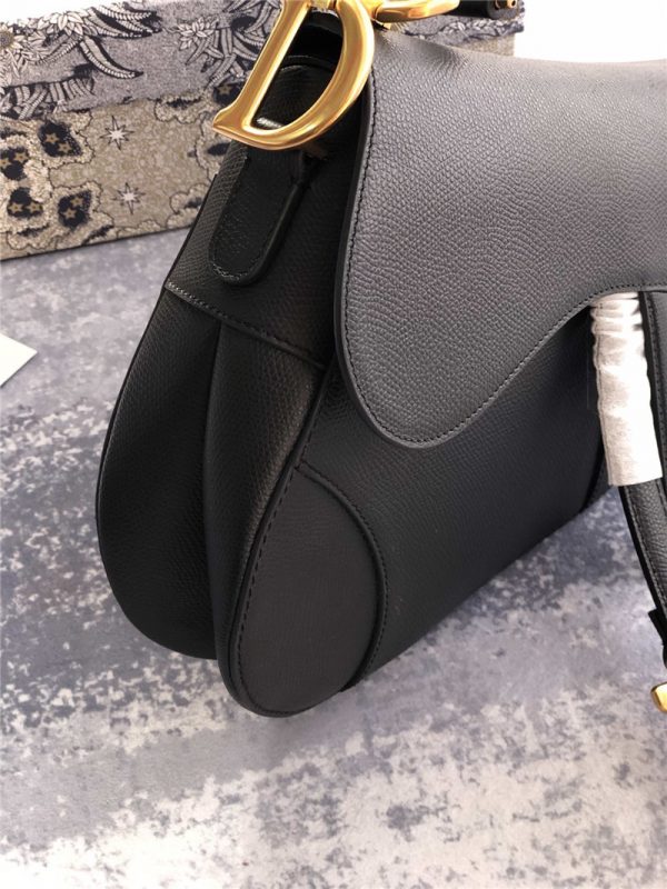 dior saddle bag black - Image 8