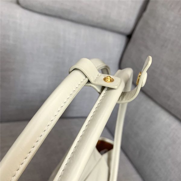 bottega veneta arco slouch bag white - Image 4