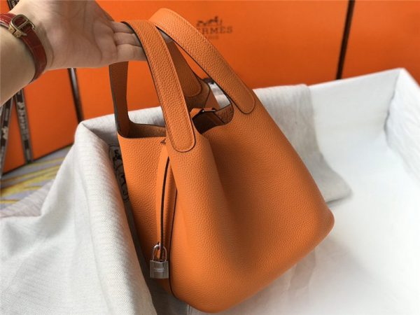picotin lock hermes orange - Image 3