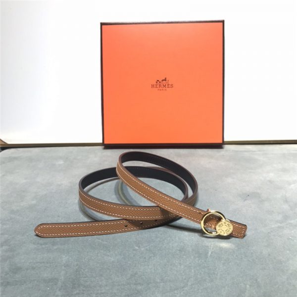 hermes belt women brown
