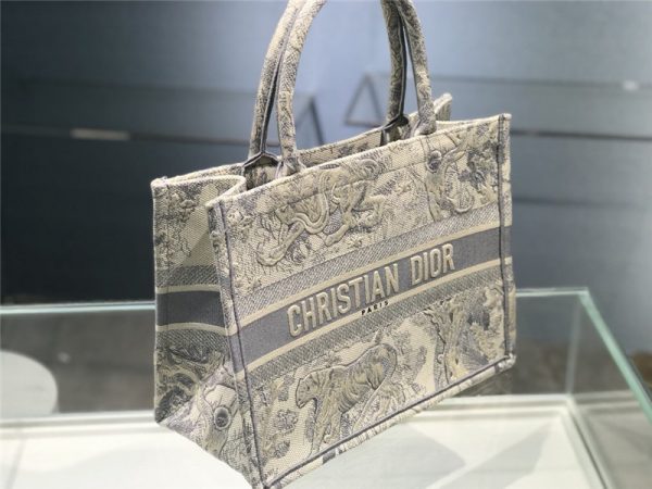 toile de jouy dior book tote - Image 4