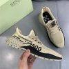 Off-White Leather Sneaker