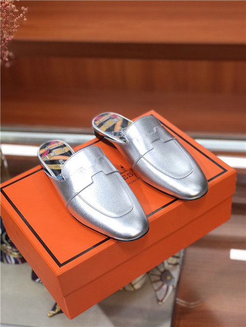 hermes loafers slippers