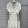 dior lace two-piece dress