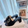 manolo blahnik heel slippers