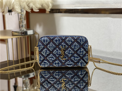 ysl becky denim bag