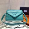 prada nappa leather shoulder bag