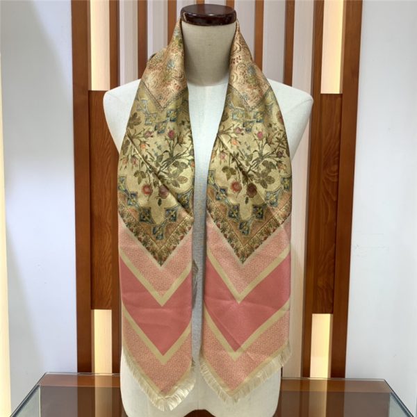 Dior Patchwork Rosiers square scarf - Image 5
