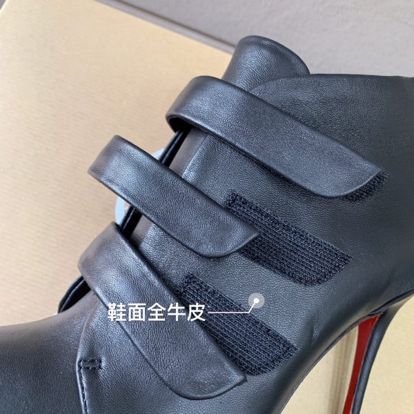 christian louboutin red bottoms high heel  boots - Image 5