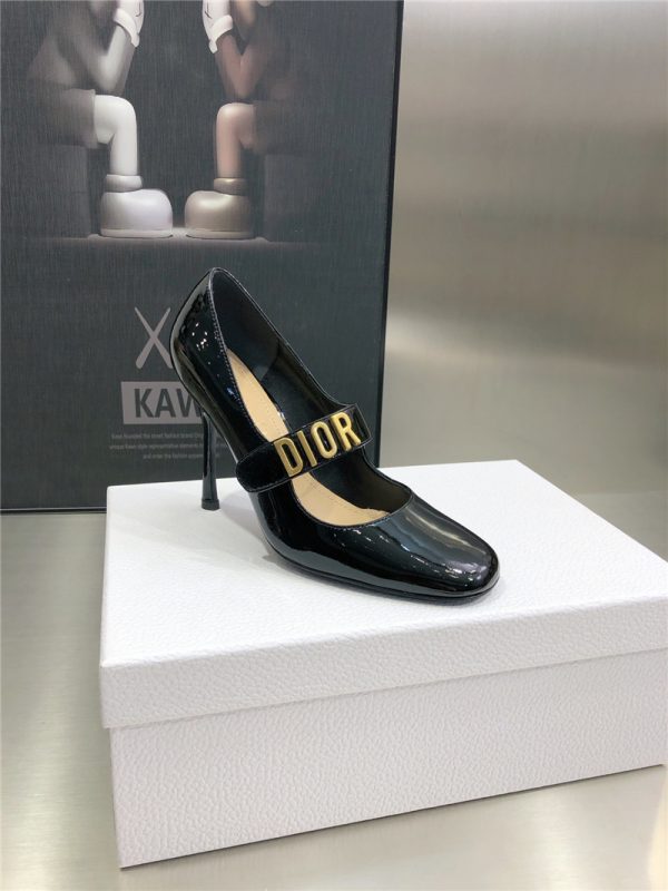 dior D letter logo sandals - Image 9