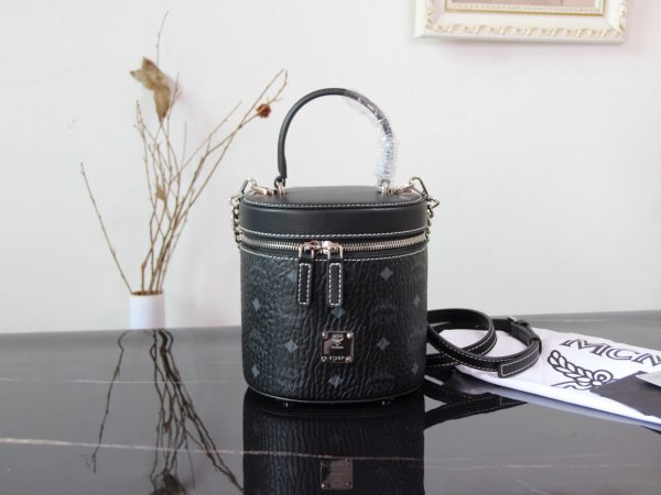 ??? Cylindrical Crossbody Bag Black
