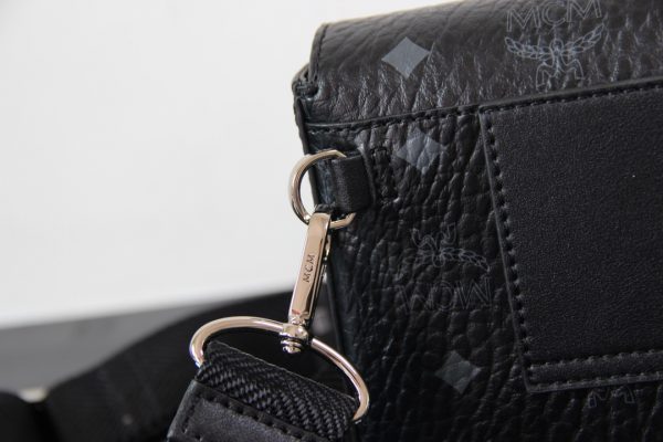 Mcm Millie Crossbody Bag Black - Image 7
