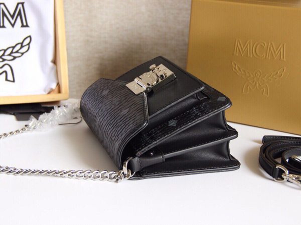 Mcm Mini Organ Bag Black - Image 5