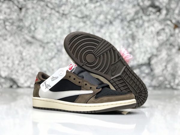 TRAVIS SCOTT X AIR JORDAN 1 LOW AJ1 REPLICA - Image 5
