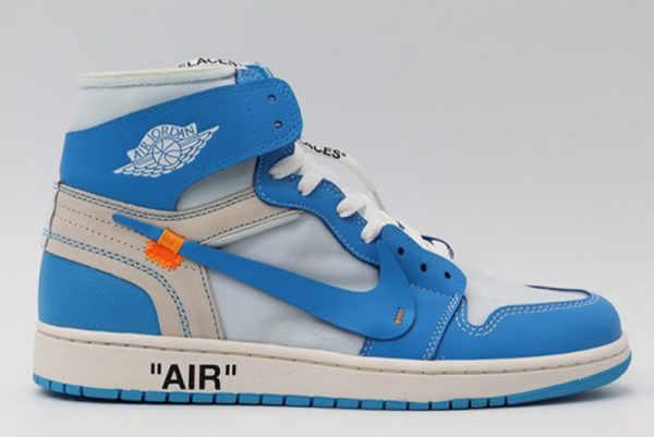 AIR JORDAN 1 X OFF-WHITE BLUE “The 10” UNC REPLICA