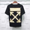 OFF-WHITE TAPE ARROWS S/S OVER T-SHIRT -BLACK REPLICA