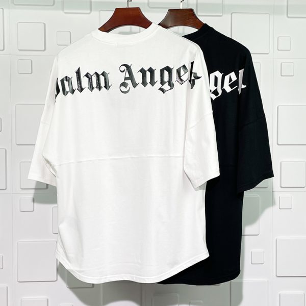 PALM ANGELS MOCK NECK TEE REPLICA