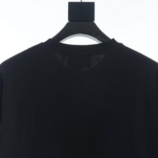 GUCCI chest letter print short-sleeved T-shirt black - Image 6