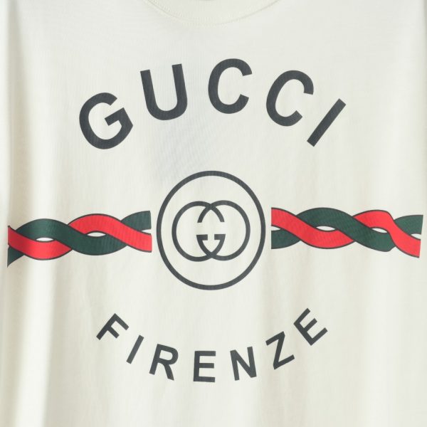 GUCCI twist belt short-sleeved T-shirt - Image 5