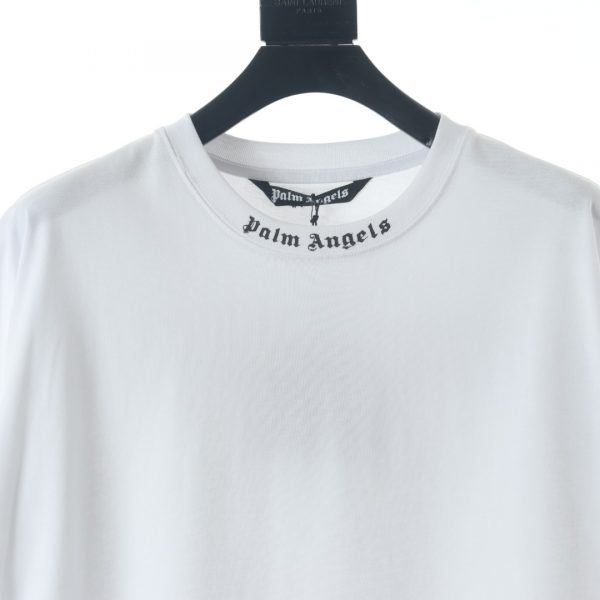 Palm Angels Letter Back Short Sleeve T-Shirt - Image 3