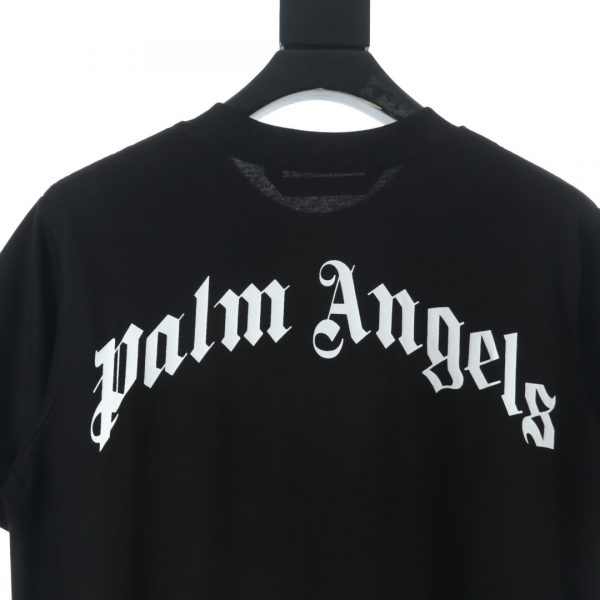 PALM ANGELS summer new leopard print broken head bear print short-sleeved T-shirt - Image 7