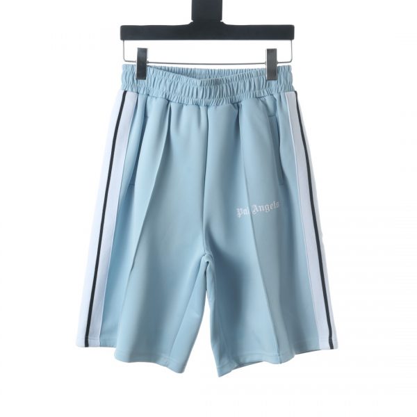 palm Angels striped cropped shorts