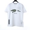 Palm Angels 2020ss broken tail crocodile loose short-sleeved T-shirt