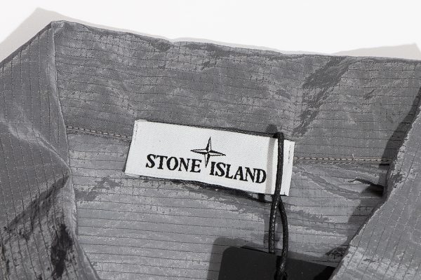 STONE ISLAND new sun protection jacket Silver Grey - Image 4