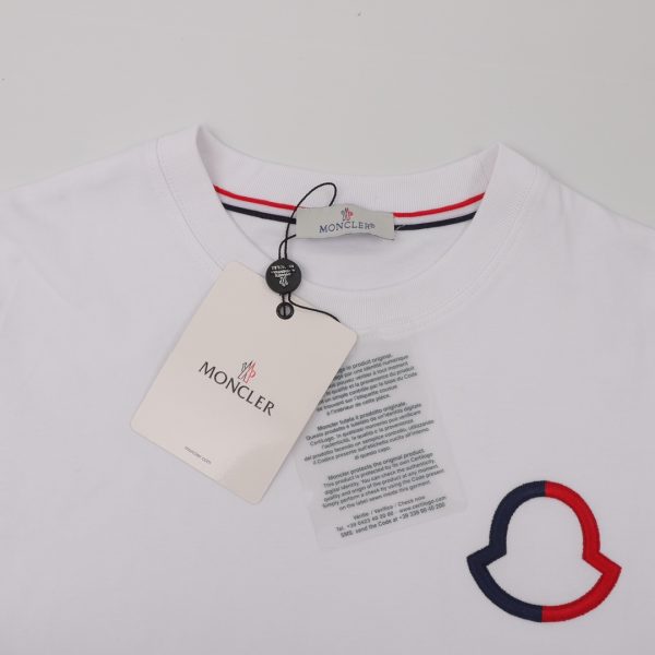 MONCLER Embroidered logo short-sleeved T-shirt - Image 8