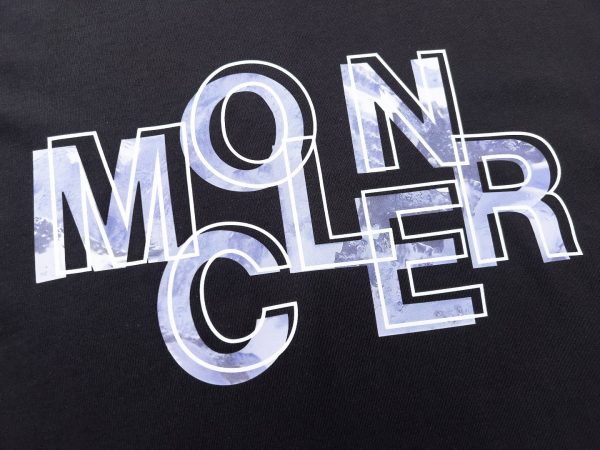 MONCLER~Mongolia new season digital printing short-sleeved T-shirt - Image 4