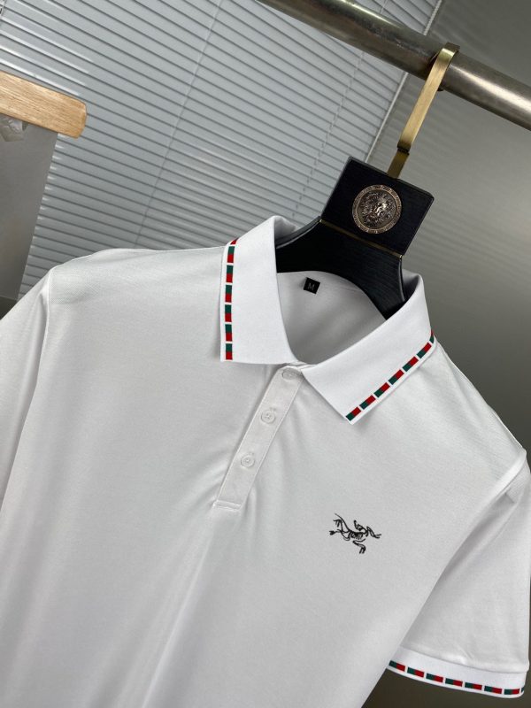 ARCTERYX Archeopteryx 2023 spring and summer new style men's lapel POLO series leisure custom weaving small logo boutique embroidery - Image 5