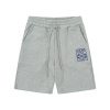 LOEWE graffiti embroidery letters embroidered five-point pants, cotton sweater fabric