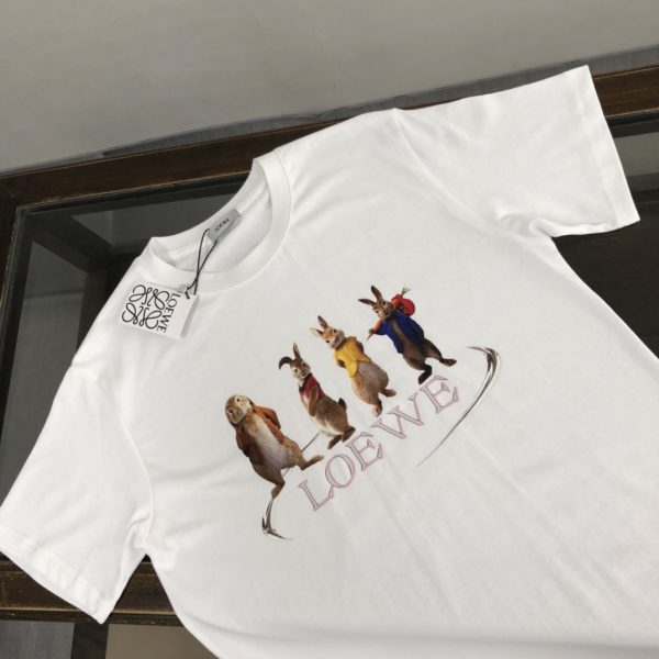 LOEWE 2023 new listing counter series cotton T-shirt