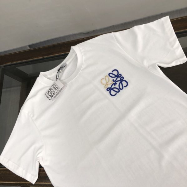 LOEWE 2023 new launch counter series cotton T-shirt! new design inspiration - Image 3