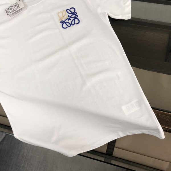 LOEWE 2023 new launch counter series cotton T-shirt! new design inspiration - Image 7