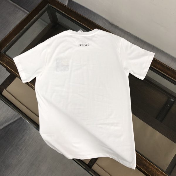 LOEWE 2023 new launch counter series cotton T-shirt! new design inspiration - Image 9