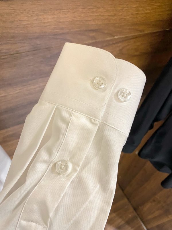 LOEWE 2023 early spring new product counter casual long-sleeved shirt! Perfectly embroidered logo text - Image 18
