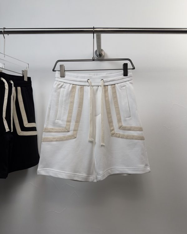 Loewe 2023 spring and summer new casual shorts! The high-energy style that must not be missing in this season's wardrobe! Ribbon workmanship is very careful