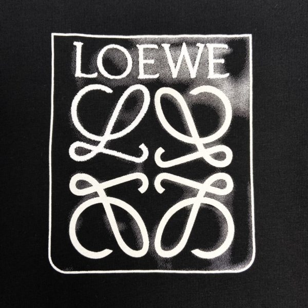 Loewe 23SS False Pocket Embroidered Design Short Sleeve T-Shirt - Image 6