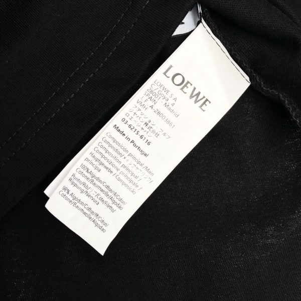 Loewe 23SS False Pocket Embroidered Design Short Sleeve T-Shirt - Image 8