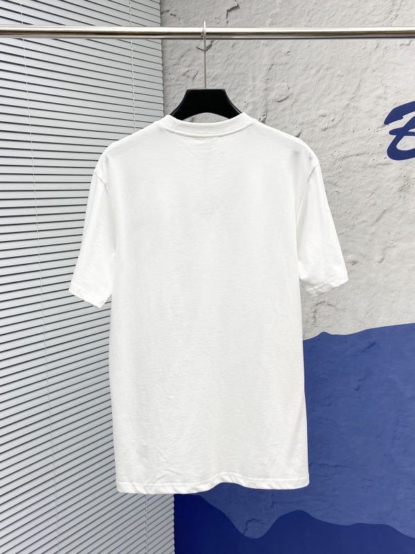 Loewe 23SS False Pocket Embroidered Design Short Sleeve T-Shirt - Image 11