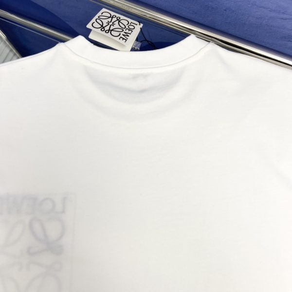 Loewe 23SS False Pocket Embroidered Design Short Sleeve T-Shirt - Image 17
